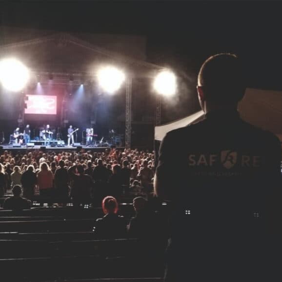 Bezpečnostní služby na festivalu